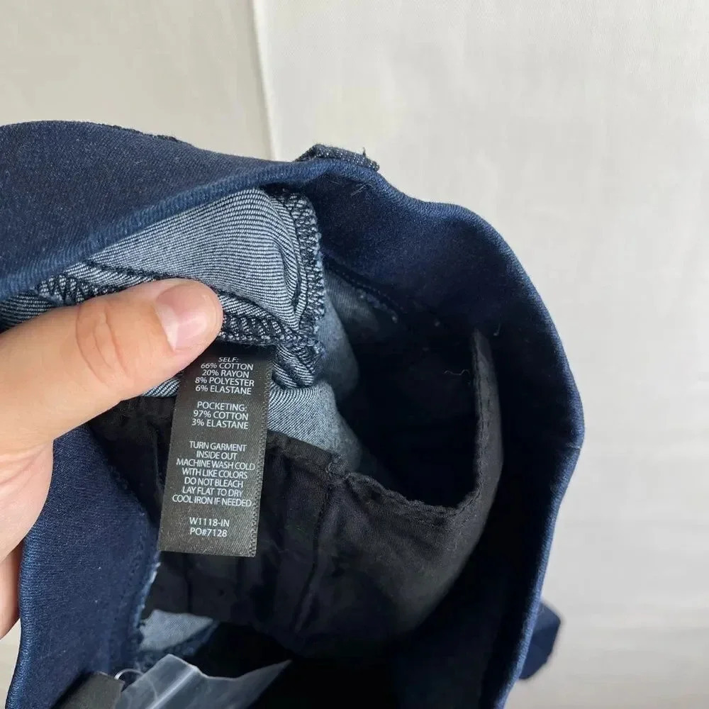 Betabrand Stretch Yoga Denim Pull On Bootcut Jeans - Picture 12 of 12